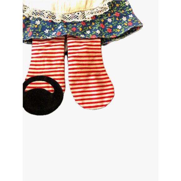 Handmade Raggedy Ann and Andy plus a Small Raggedy Ann Cosmetics Purse 1970's - Picture 14 of 14